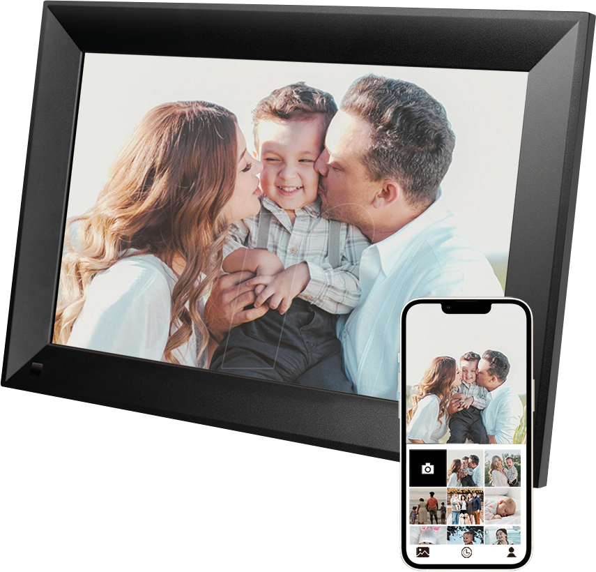 LOGILINK DPF0001 - Digitaler Bilderrahmen, 25,7cm, WiFi