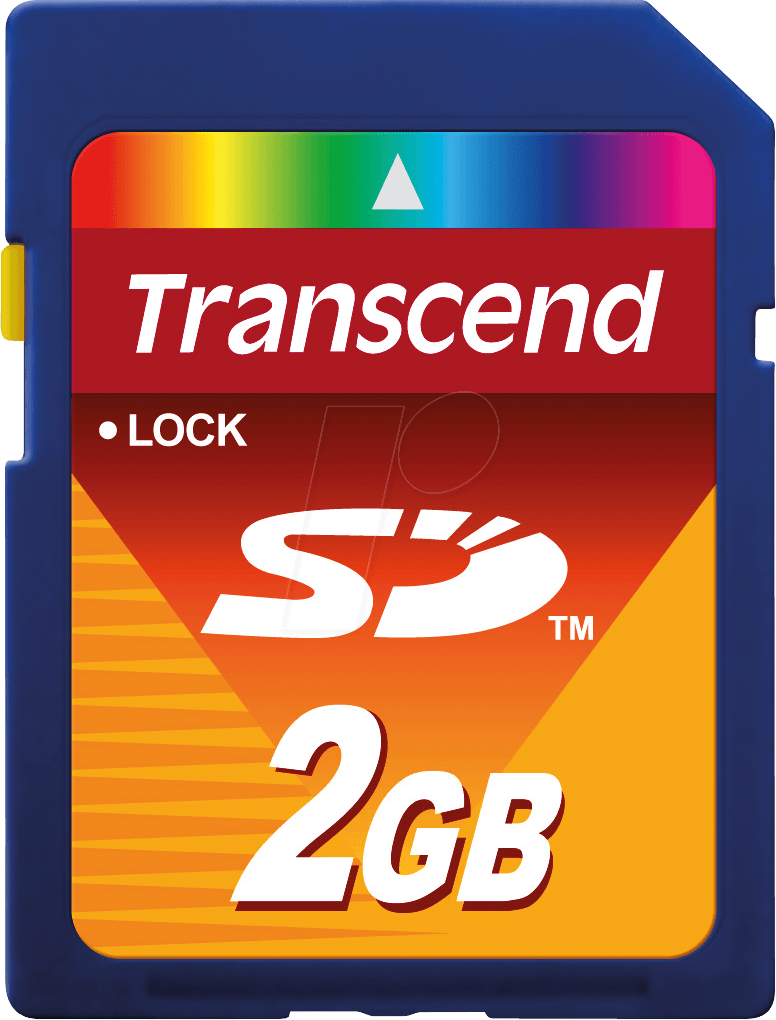 TS2GSDC - SD-Speicherkarte 2GB, Transcend