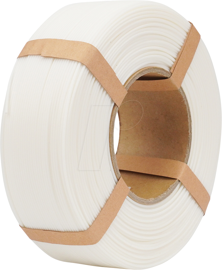 ESUN 72208124 - Filament, PLA+, 1,75 mm, weiß, 1 kg, Refill