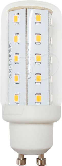 SCHI L643090065 - GU10 Glas 30x80 440Lm 4W 865