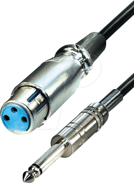 MATR A125KL - Mikrofonkabel, XLR Kupplung / 6,3 mm Klinkenstecker, 5 m