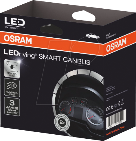 OSR LEDSC03-1 - CANBUS - LEDriving SMART,f. Night Breaker LED, 2er-Pack