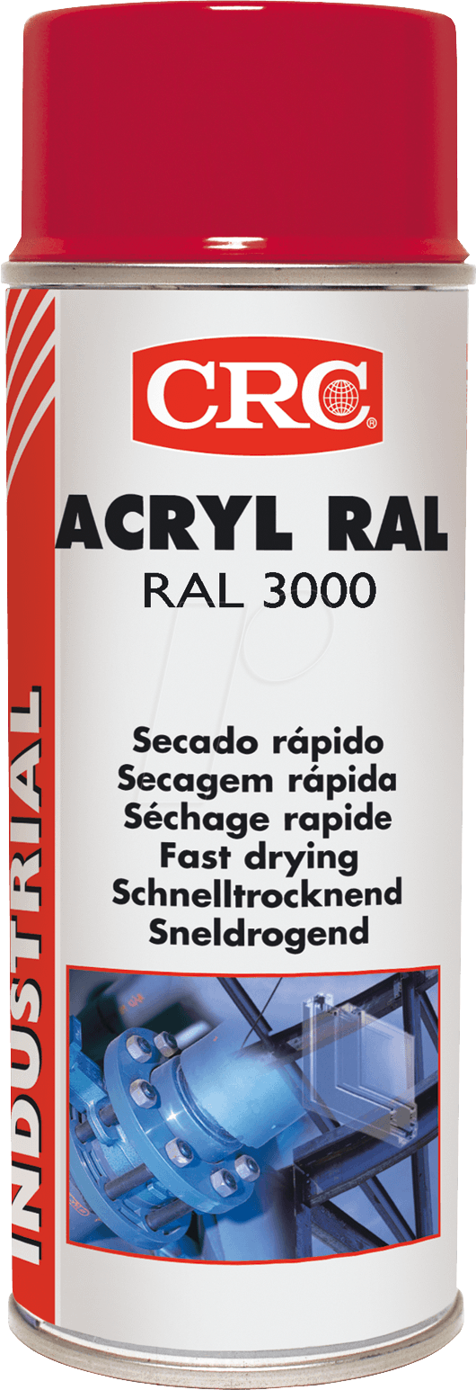 KONTAKT 11678 - Schutzlack, Acryl RAL 3000, 400 ml, Spraydose, rot