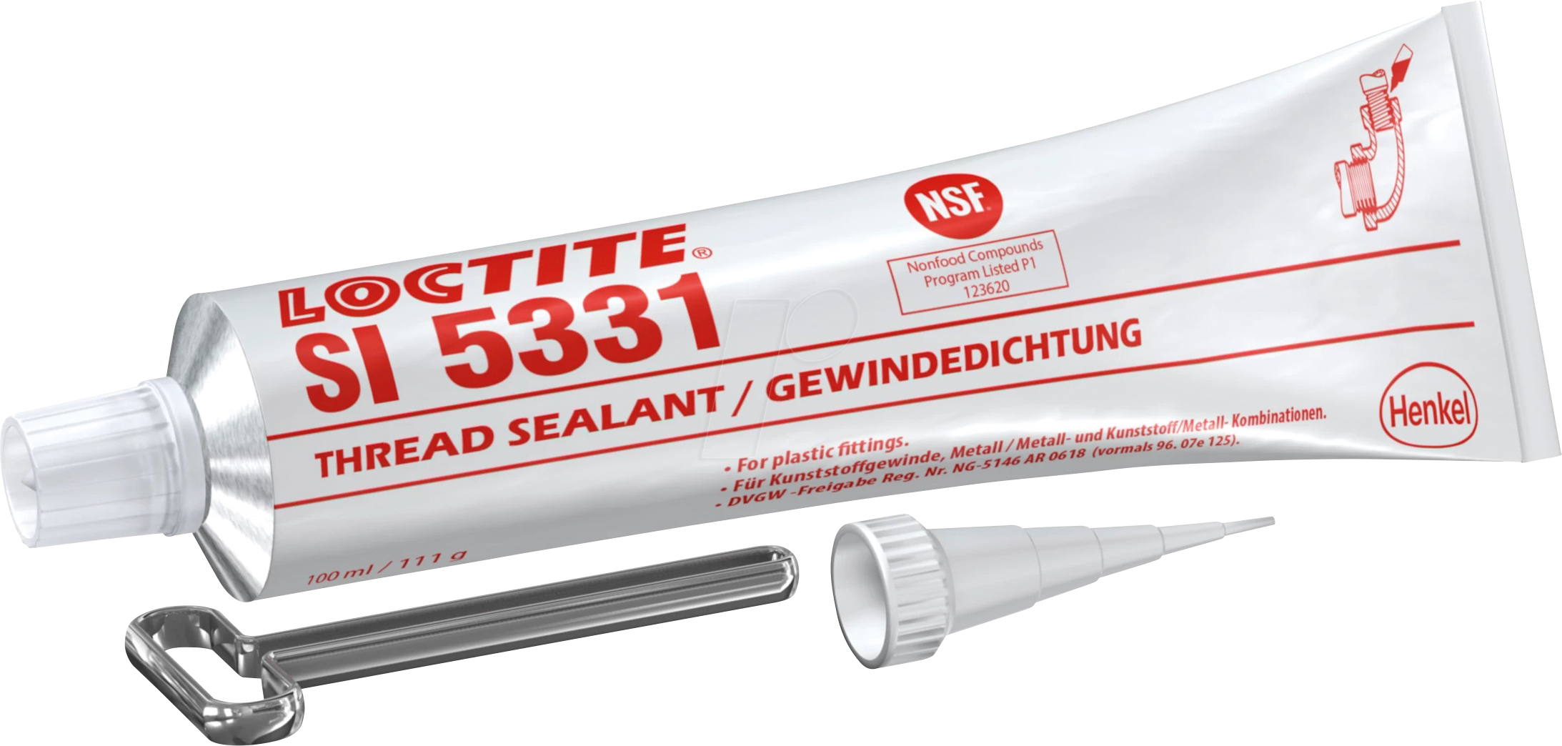 LOCTITE 5331 - Gewindedichtung, Metall/Kunststoff, Tube, 100 ml