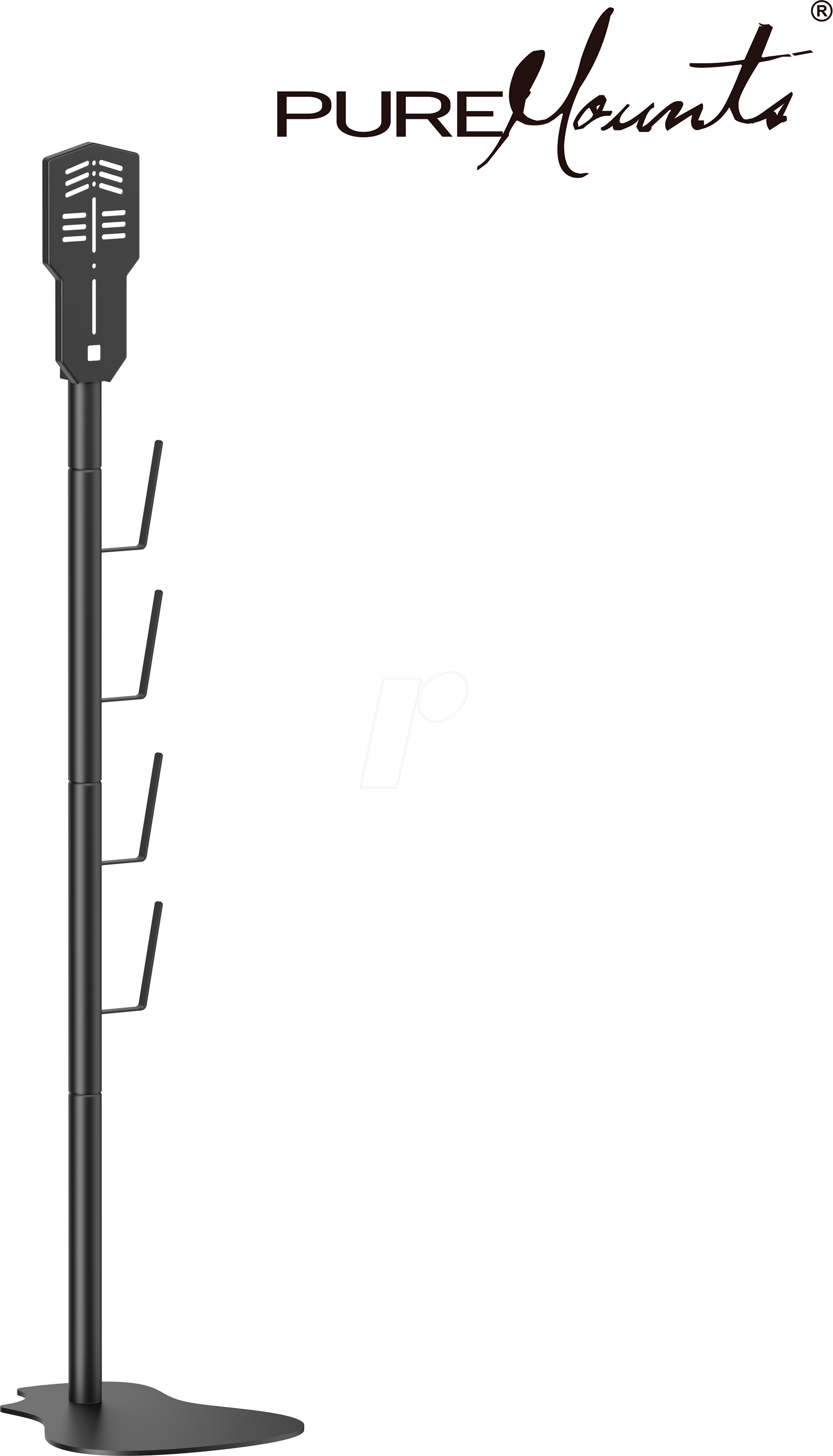 PM-VAC-90 - Puremounts Staubsaugerständer universell, schwarz