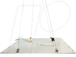 VT-6018 - Seilkit für LED-Panels, silber