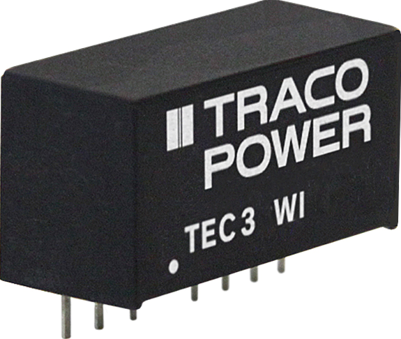 TEC 3-4811WI - DC/DC-Wandler TEC 3WI, 3 W, 18-75/5,0 VDC, SIL-8