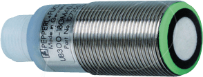 Thumbnail - P+F UB300-001 - Ultraschall-Sensor, Schaltausgang, Steckverbinder M12, IP65
