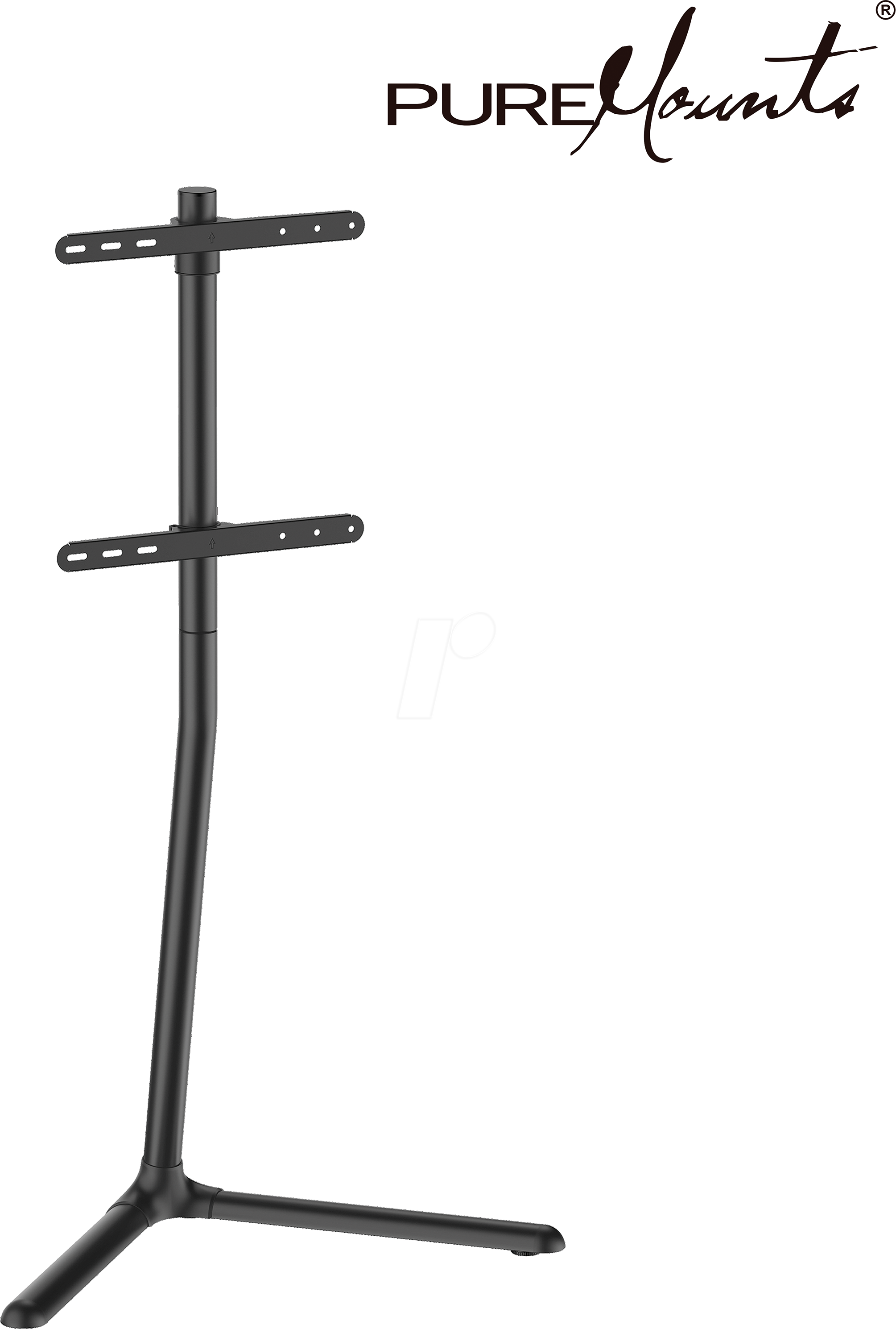 PM-TVS-40 - TV-Ständer, 32'' - 72'',höhenverstellbar, bis 40 kg, schwarz