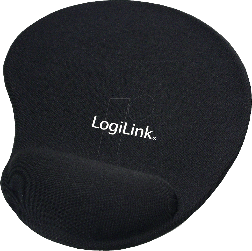 LOGILINK ID0027 - Mauspad mit Silikon Gel Handauflage, schwarz