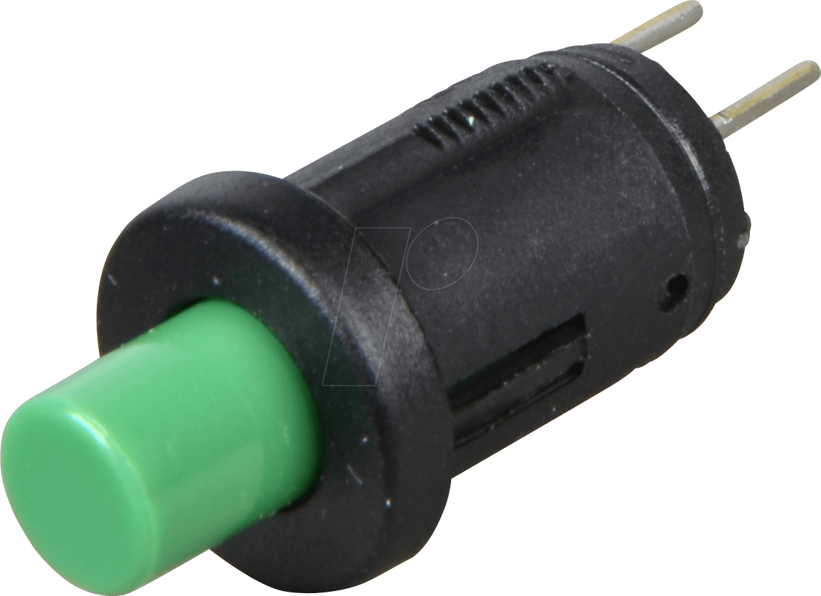 T 9141 GN - Drucktaster, 0,2A-60VDC, 1x (Ein), unbeleuchtet, gn