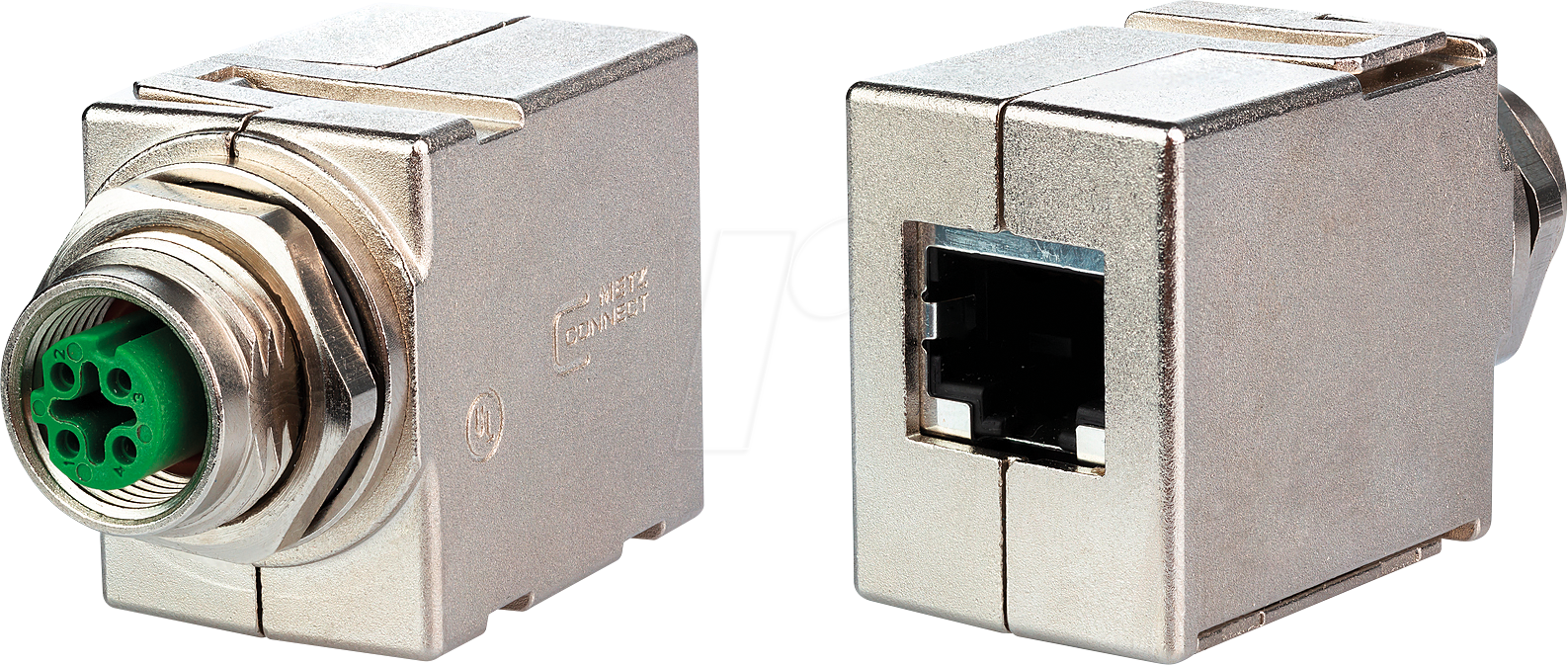 MC MWN811A115 - Kupplung M12-RJ45, 8-polig, gerade