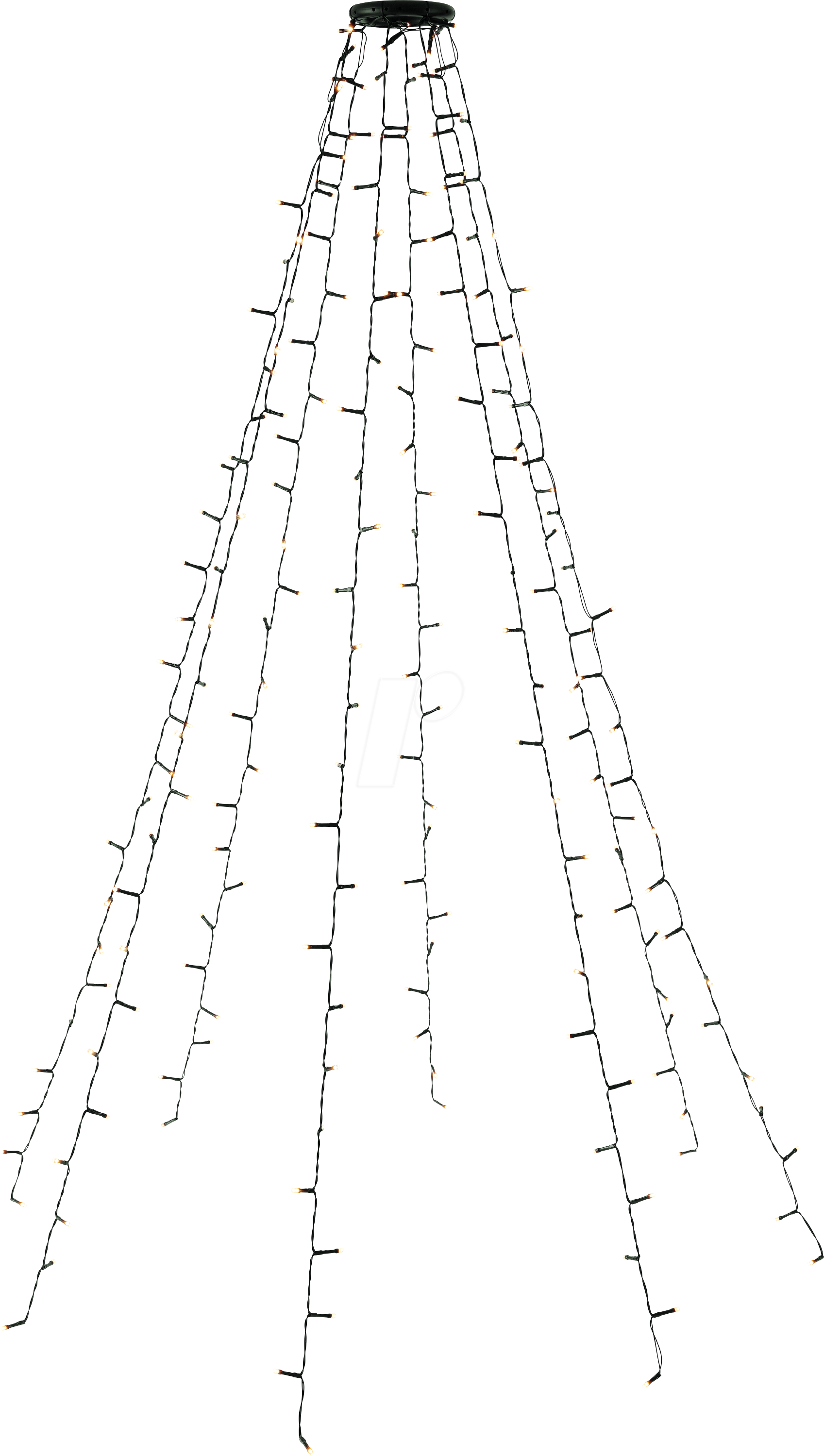 GB 60385 - 200 LED-Baummantel mit Ring, Timer, mit Aussentrafo