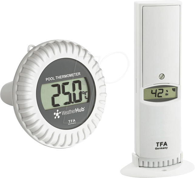 WS 30331002 - Thermo-Hygro-Sender mit Poolsender WeatherHub