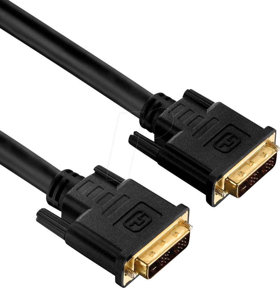 PURE PI4000-200 - DVI Kabel 18+1 Single Link DVI-D Stecker, 2K, 20 m