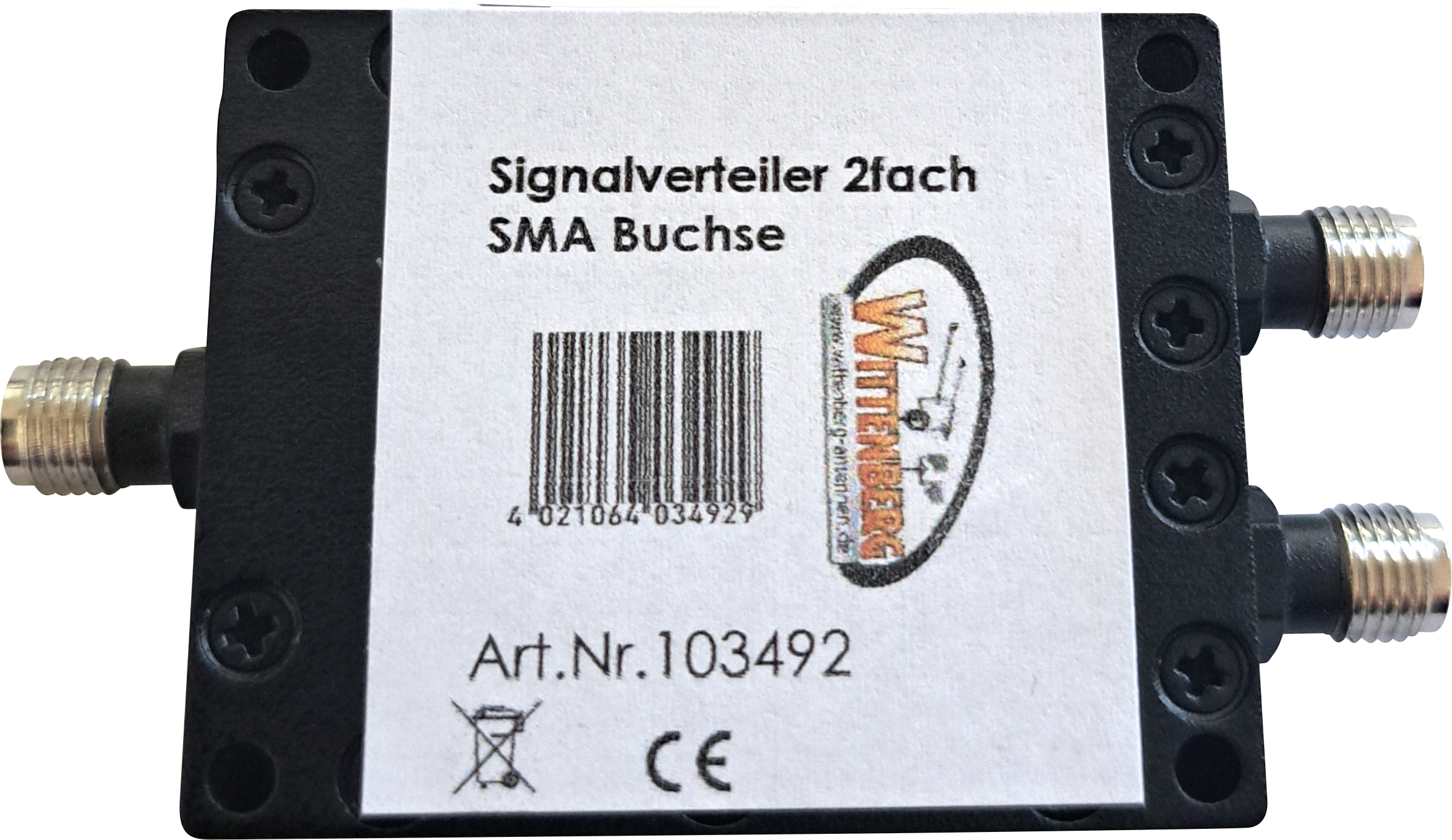Thumbnail - WIT POLY-103492 - Signalverteiler, SMA, 2-fach