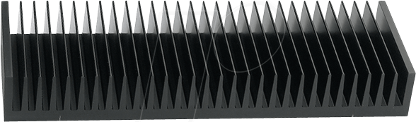 SK 56/100/SA - Kühlkörper, 100 mm, Alu, 0,4 K/W