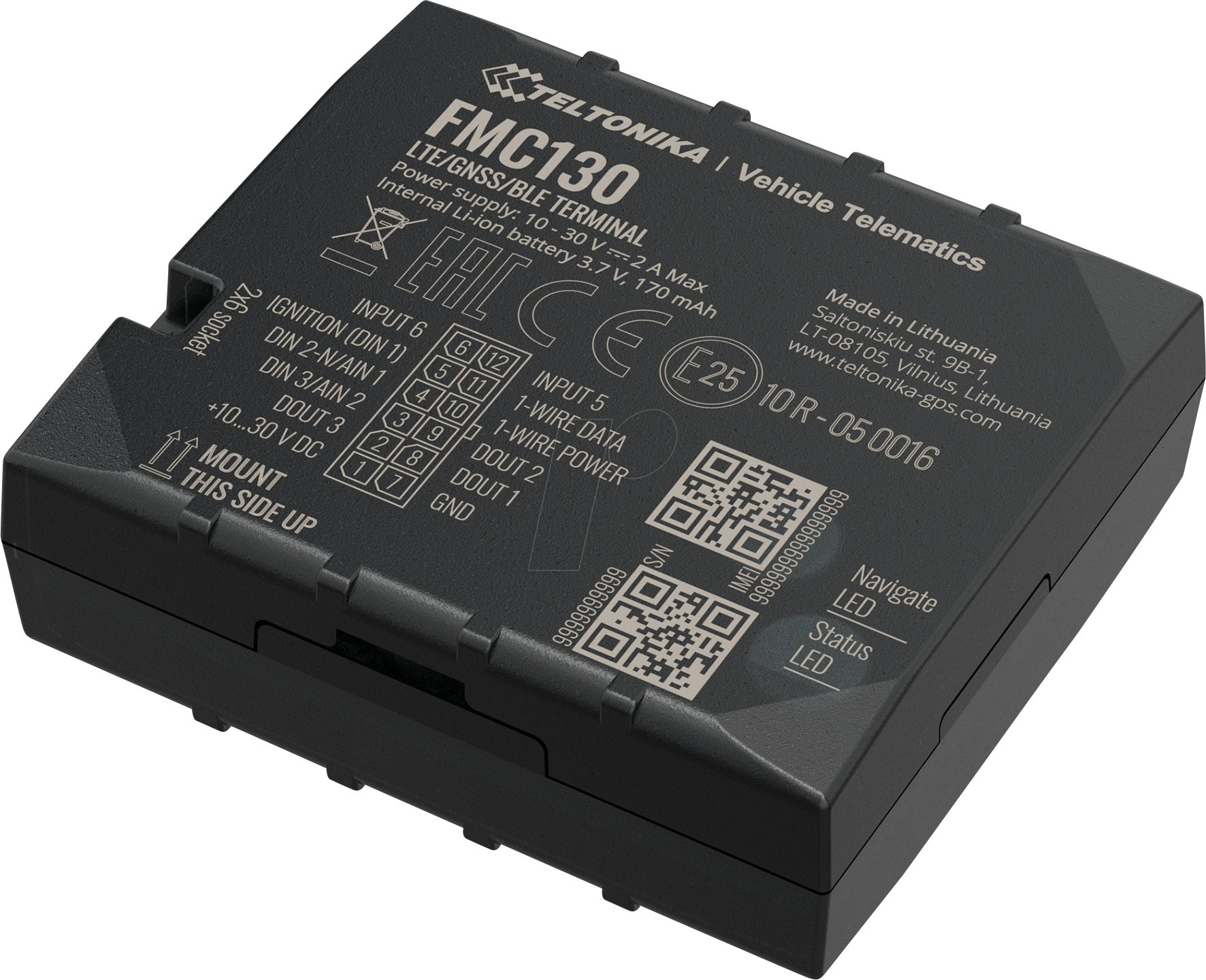 TELTONIKA FMC130 - Terminal-Tracker, LTE
