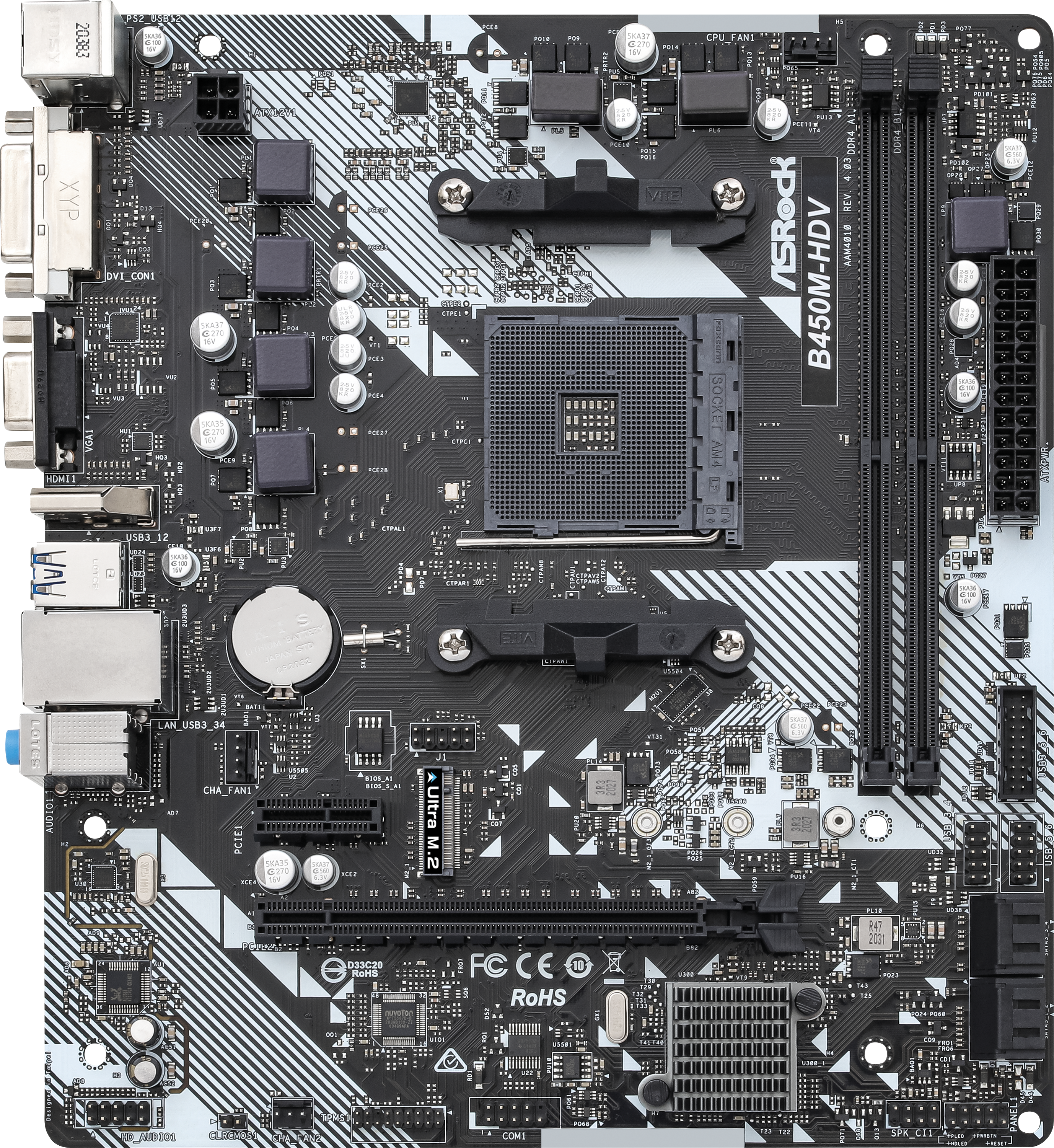 ASR 90MXB9N0 - ASRock B450M-HDV R4.0 (AM4)