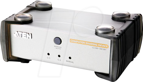 ATEN CS231C - 2-Port Multi-User Switch, VGA, USB
