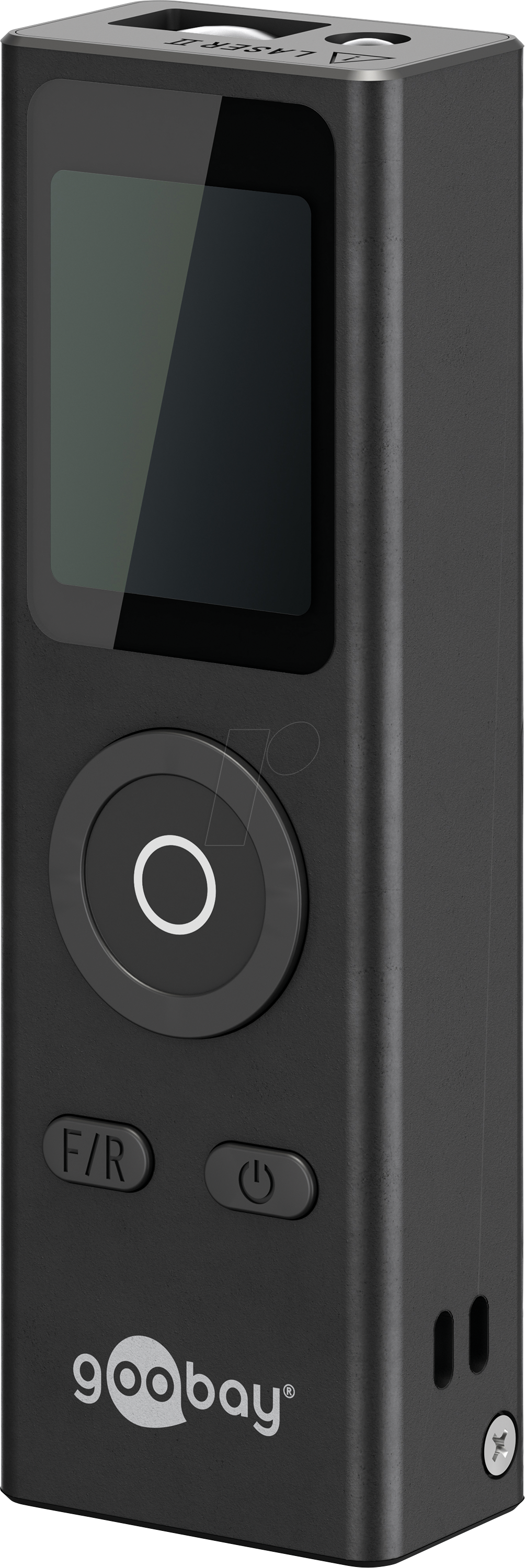 GOOBAY 77834 - Laserentfernungsmesser, 0,7 - 30 m mit mathematischen Funktionen