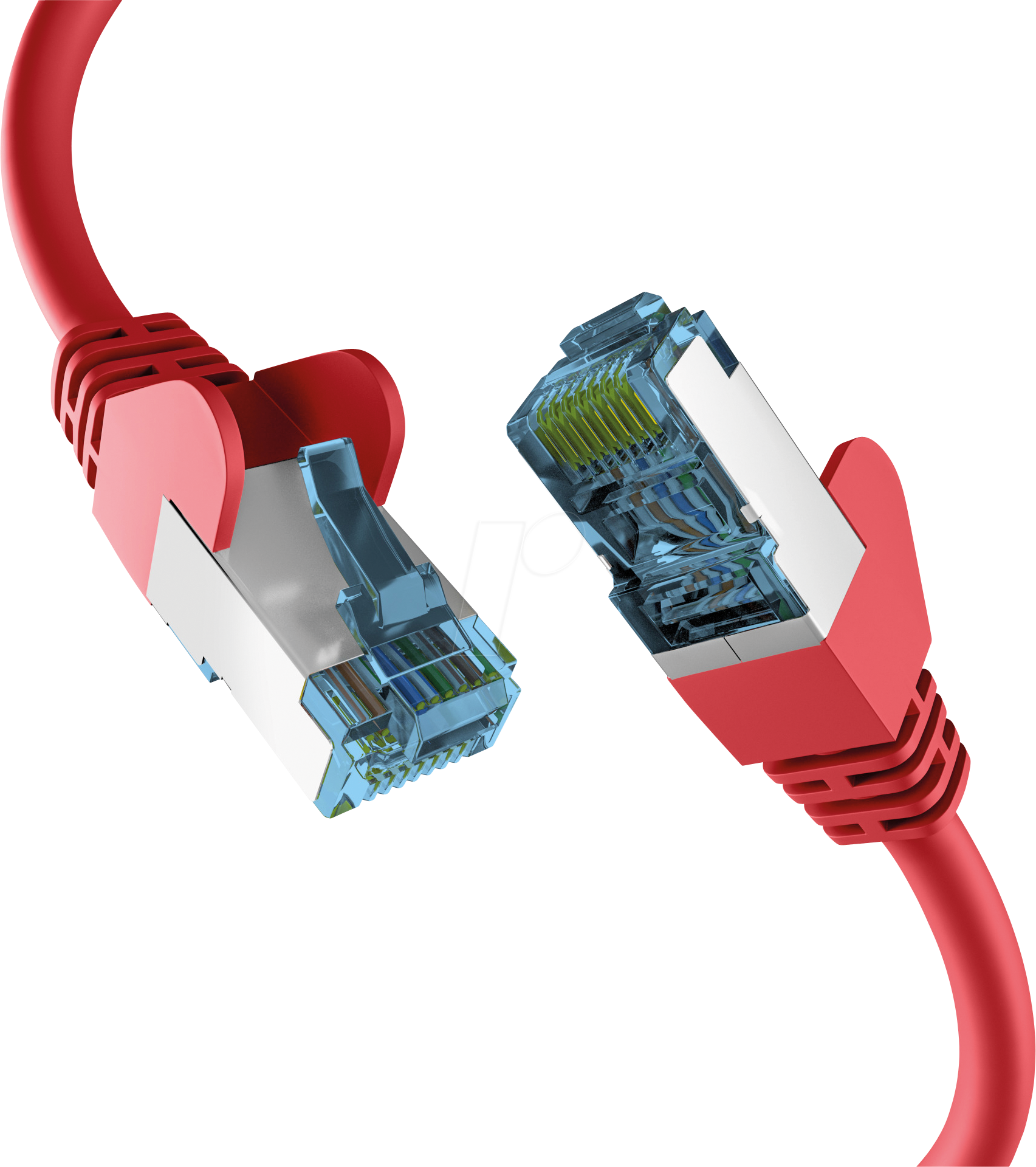 Thumbnail - EFB EC020200172 - Patchkabel, Cat.7 Rohkabel, S/FTP PiMF, 15 m, rot