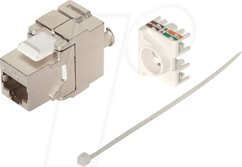 SHVP 75004 - Keystone Cat.6 A zertifiziert, 500 MHz