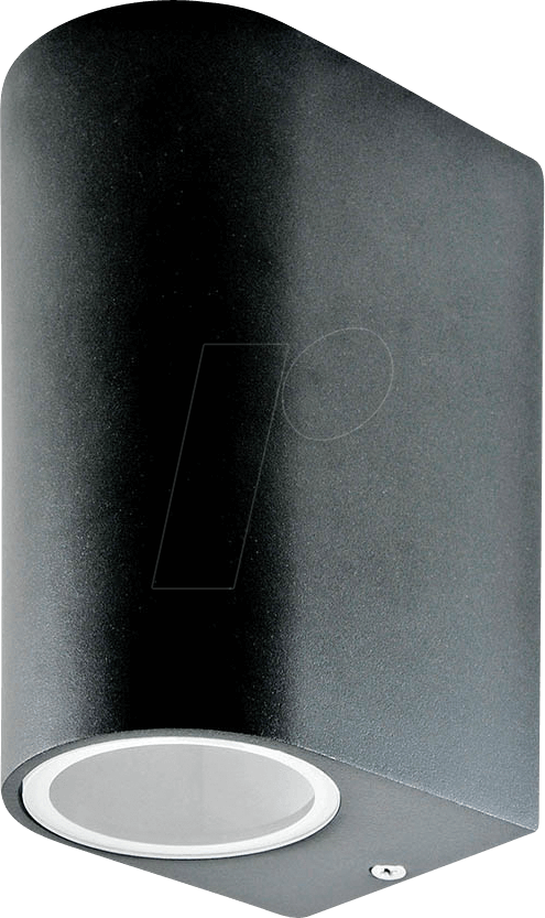 VT-7509 - Wandleuchte, GU10, schwarz, IP44