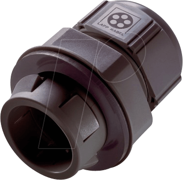 LAPP 53112883 - Kabeleinführung mit Rastsystem, Ø 7 - 13 mm, schwarz, IP68