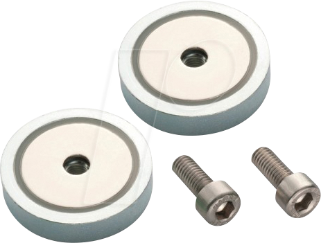 L2W 210200-05 - Magnet-Leuchtenhalter-Set (1 Paar)