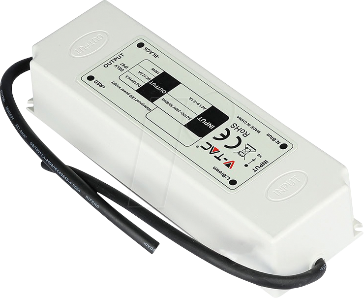 VT-3252 - LED-Netzteil, 60 W, 12 V, 5 A, IP67