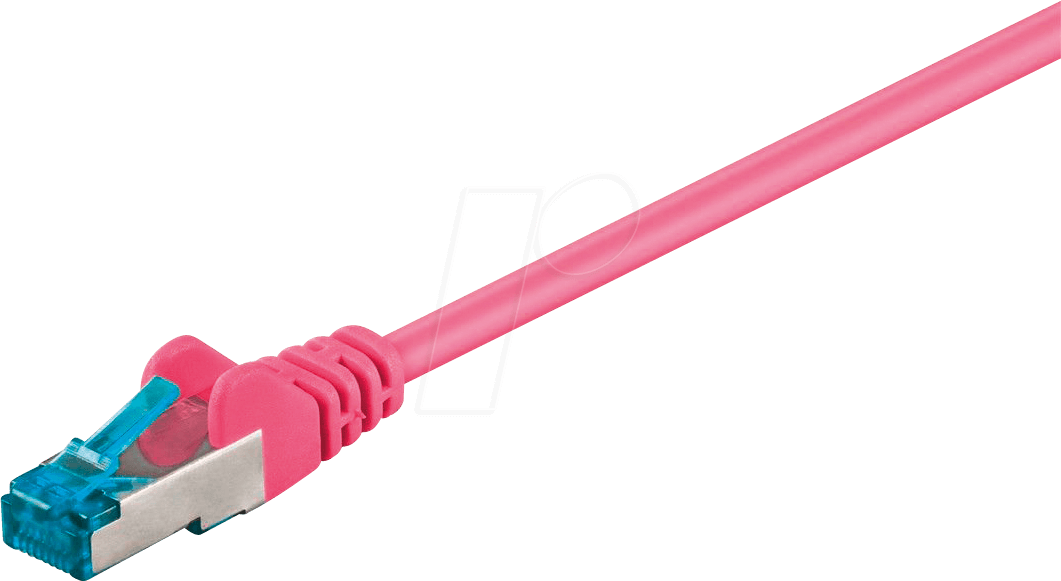 Thumbnail - PATCH-C6AQ 10 MA - Cat.6a High Quality-Patchkabel,magenta,10 m
