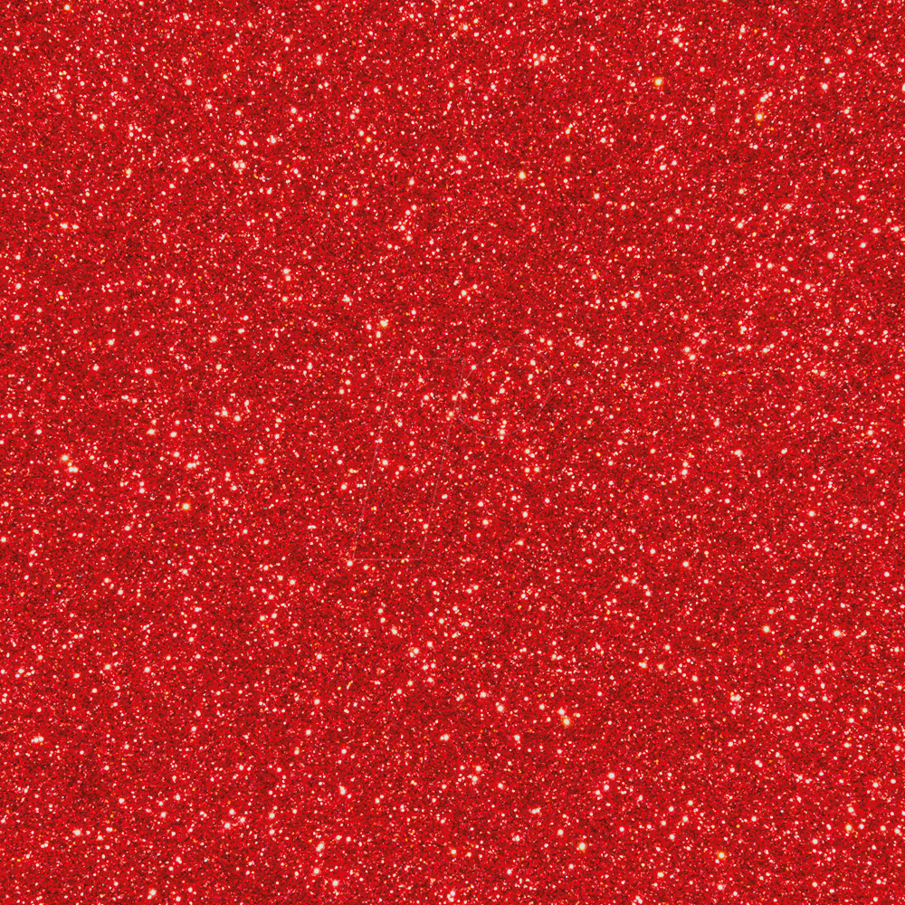 PL0101386 - Aufbügelfolie, GlitterFlex, 320 mm x 500 mm, rot