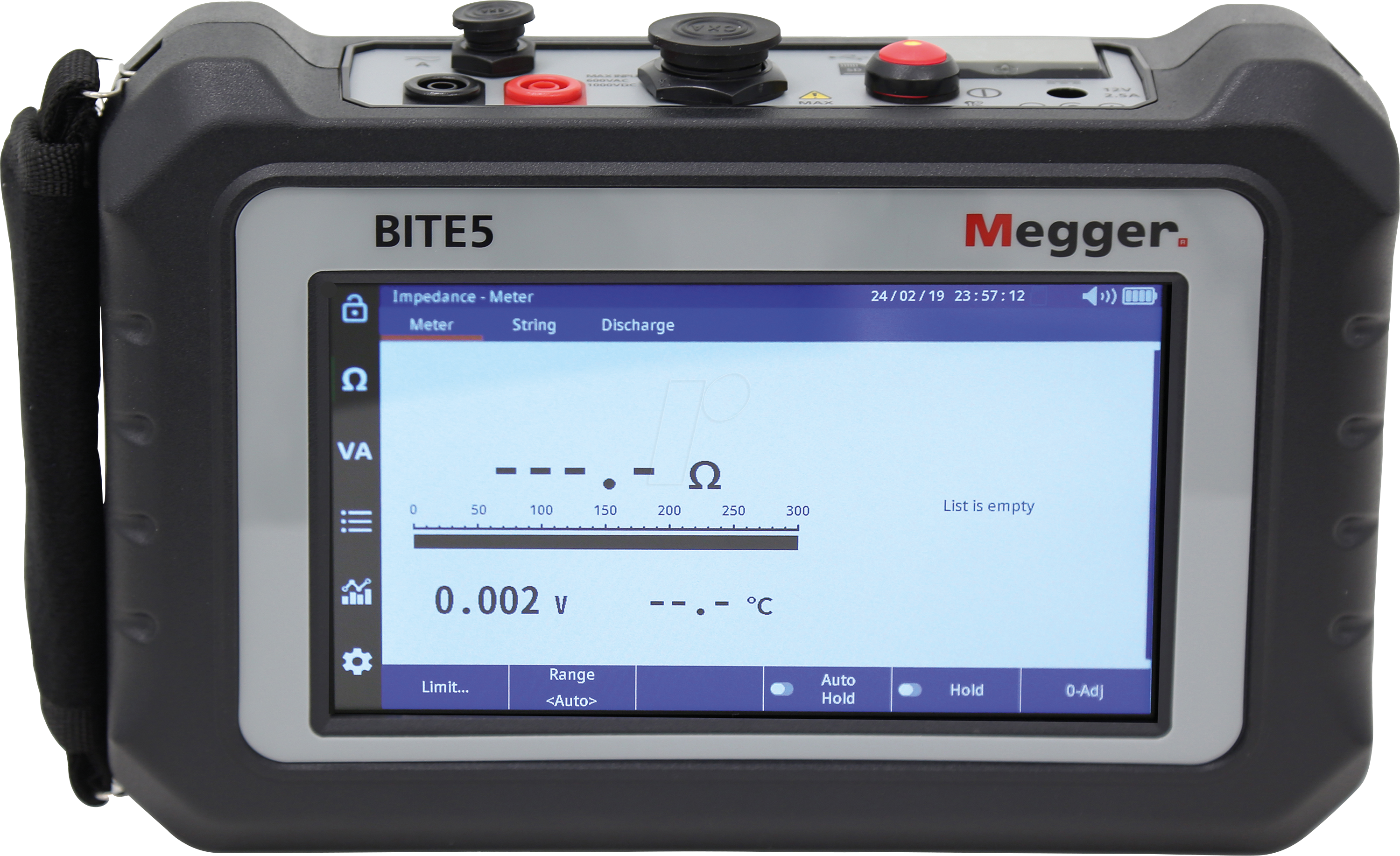 MEGGER BITE5 - Batterieprüfgerät BITE5, 0 - 600 V AC, 0 - 1000 V DC