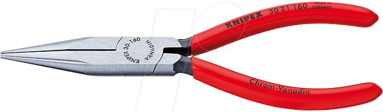 Thumbnail - KN 30 21 140 - Flachrundzange, Langbeckzange, 140 mm