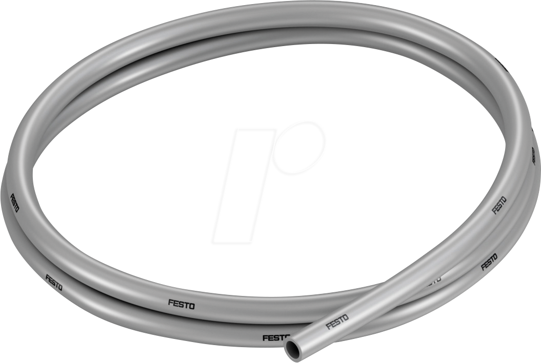 FESTO 558280 - PU-Schlauch, 8 mm, 50 m, silber