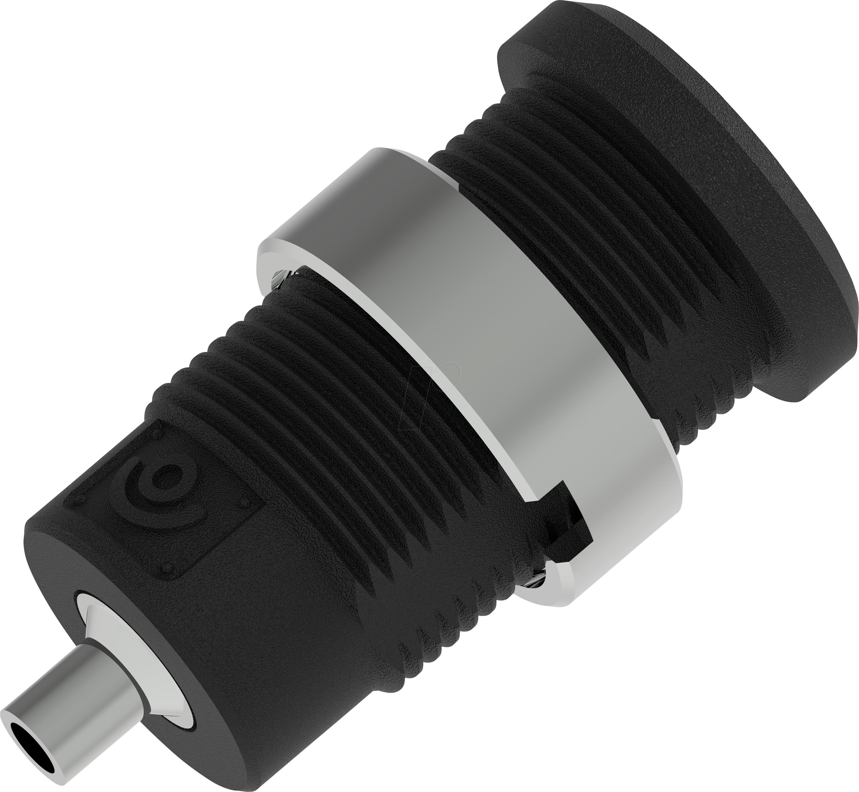 PJP 3270-C-N - Sicherheits-Bananenbuchse, 4 mm, Lötanschluss, schwarz