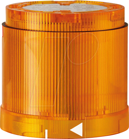 WERMA 843 360 55 - Signalelement, LED Blitzlicht, gelb, 24 V DC, KombiSIGN 70