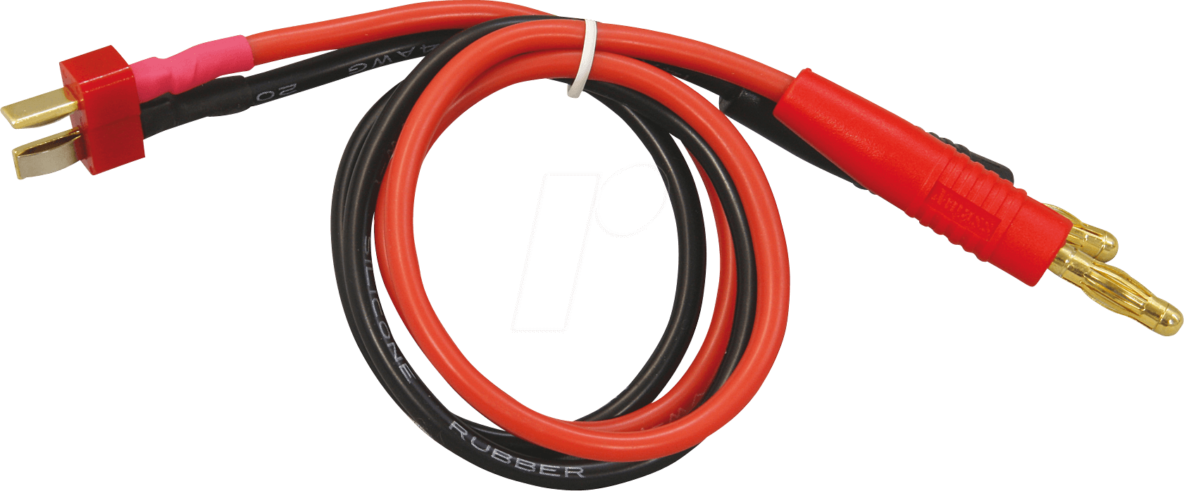 JAMARA 332058 - Ladekabel für Li-Polymer-Akkus, T-Stecker