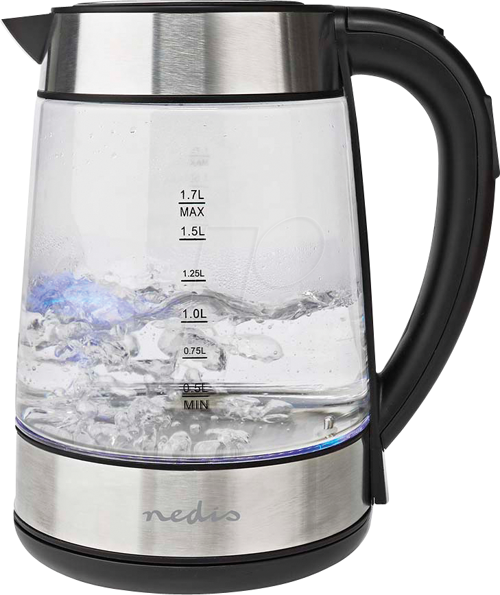N KAWK320EGS - Wasserkocher, 1,7 l, glas