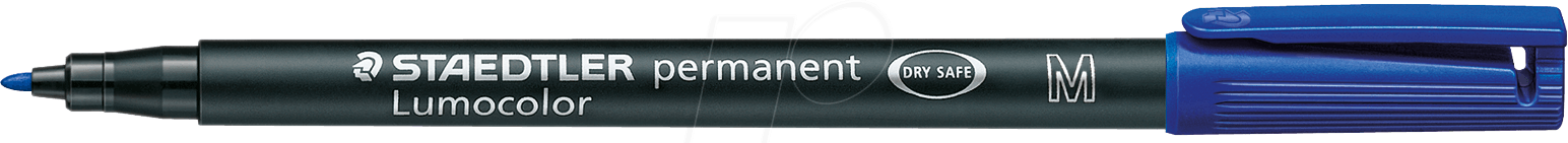 STAEDTLER 317BL - Permanent-Universalstift M,1,0 mm, blau