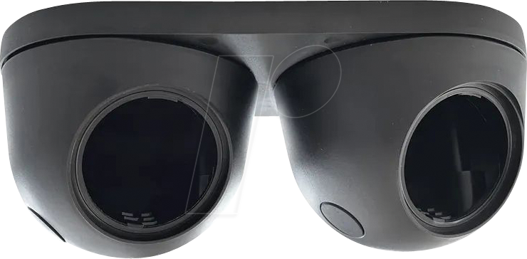 MX M-DLMA-B - Sensormodulhalterung, 2-fach, schwarz