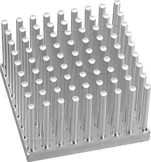 ICKS 45X45X20 - Kühlkörper, 45 mm, Alu, 4,25 K/W