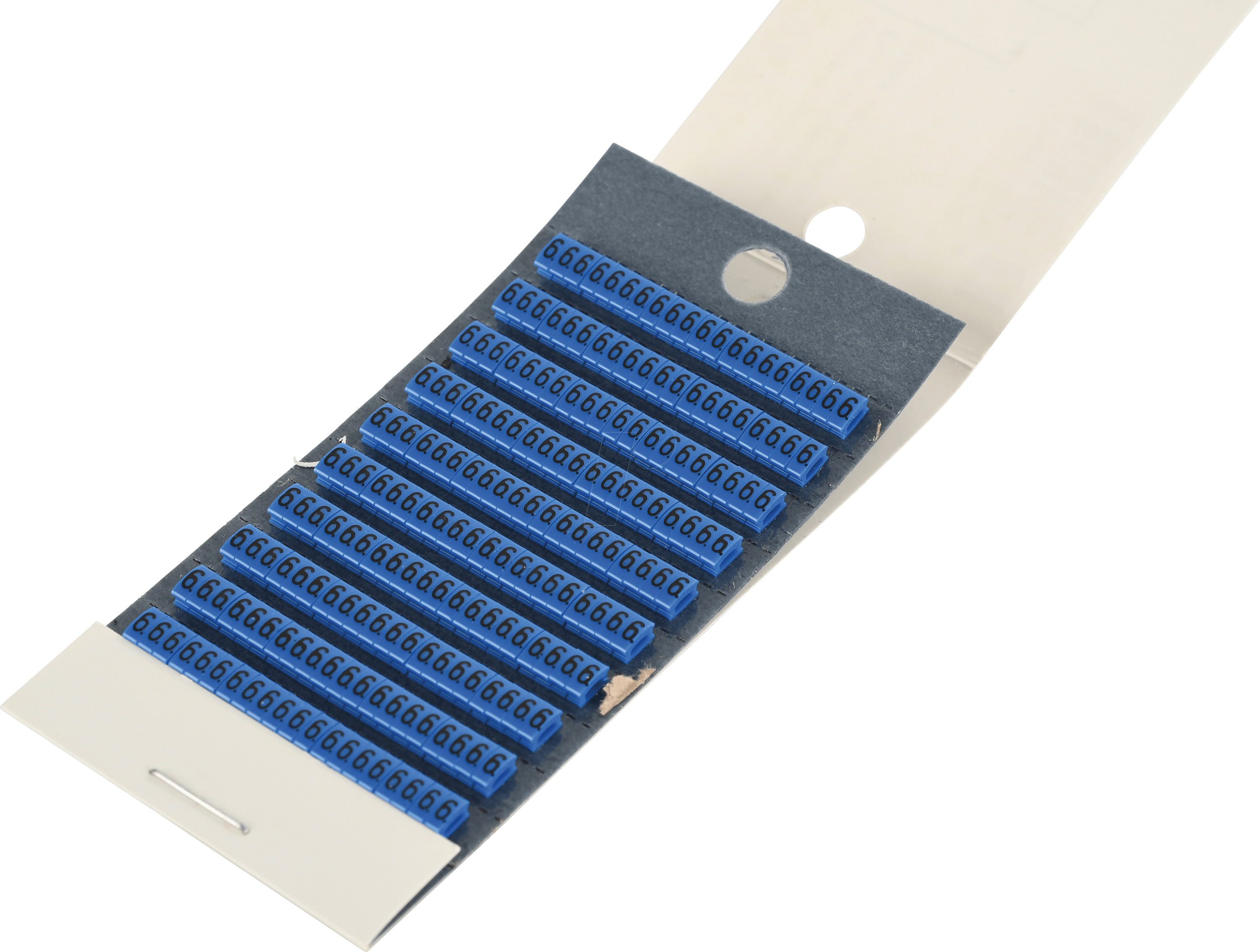 AR1MC016 - Bezeichnungsschild ''6'', 200 Stück