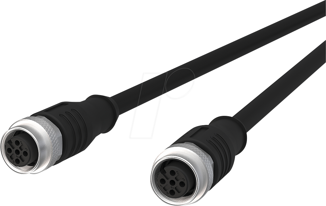 MC 142MGA22100 - Sensorleitung, M12, 5 pol, Ku > Ku, 10 m