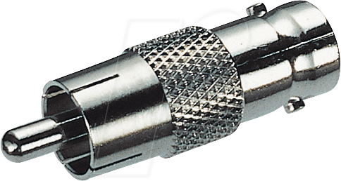K 403 - BNC-Adapter, BNC-Buchse / Cinch-Stecker