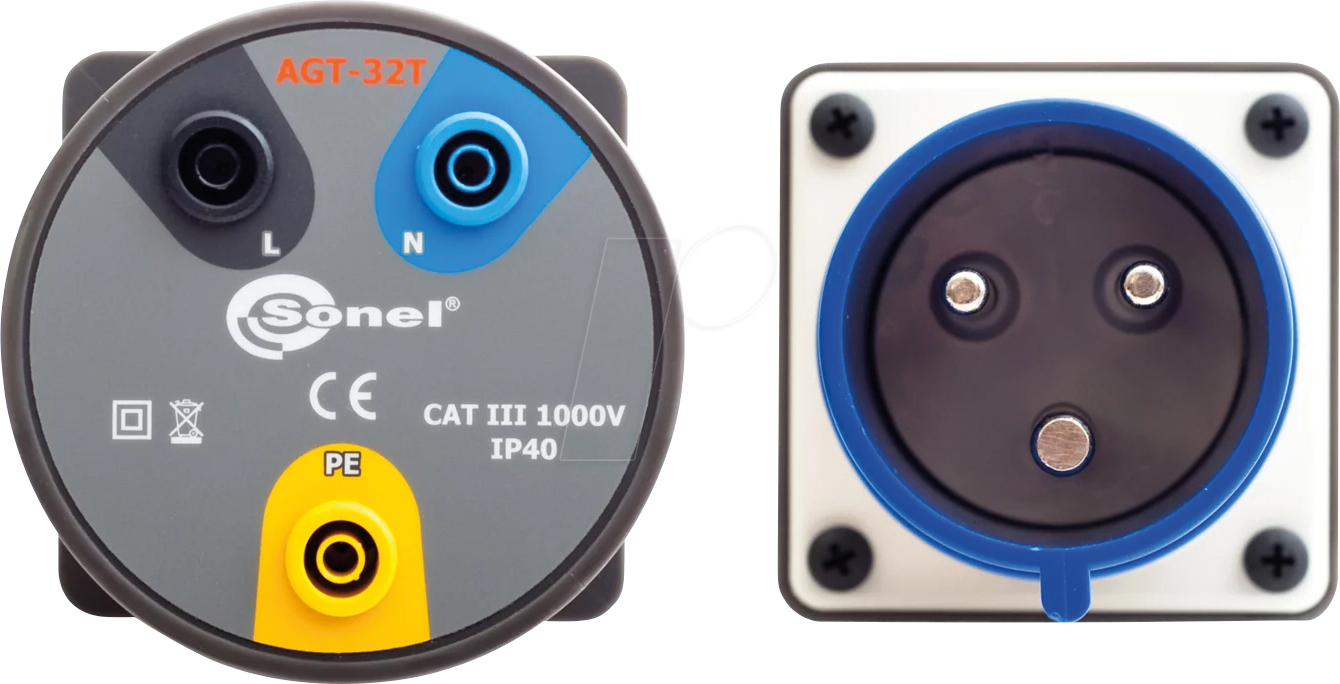 SONEL AGT-32T - Adapter für industrielle Steckdosen AGT-32T