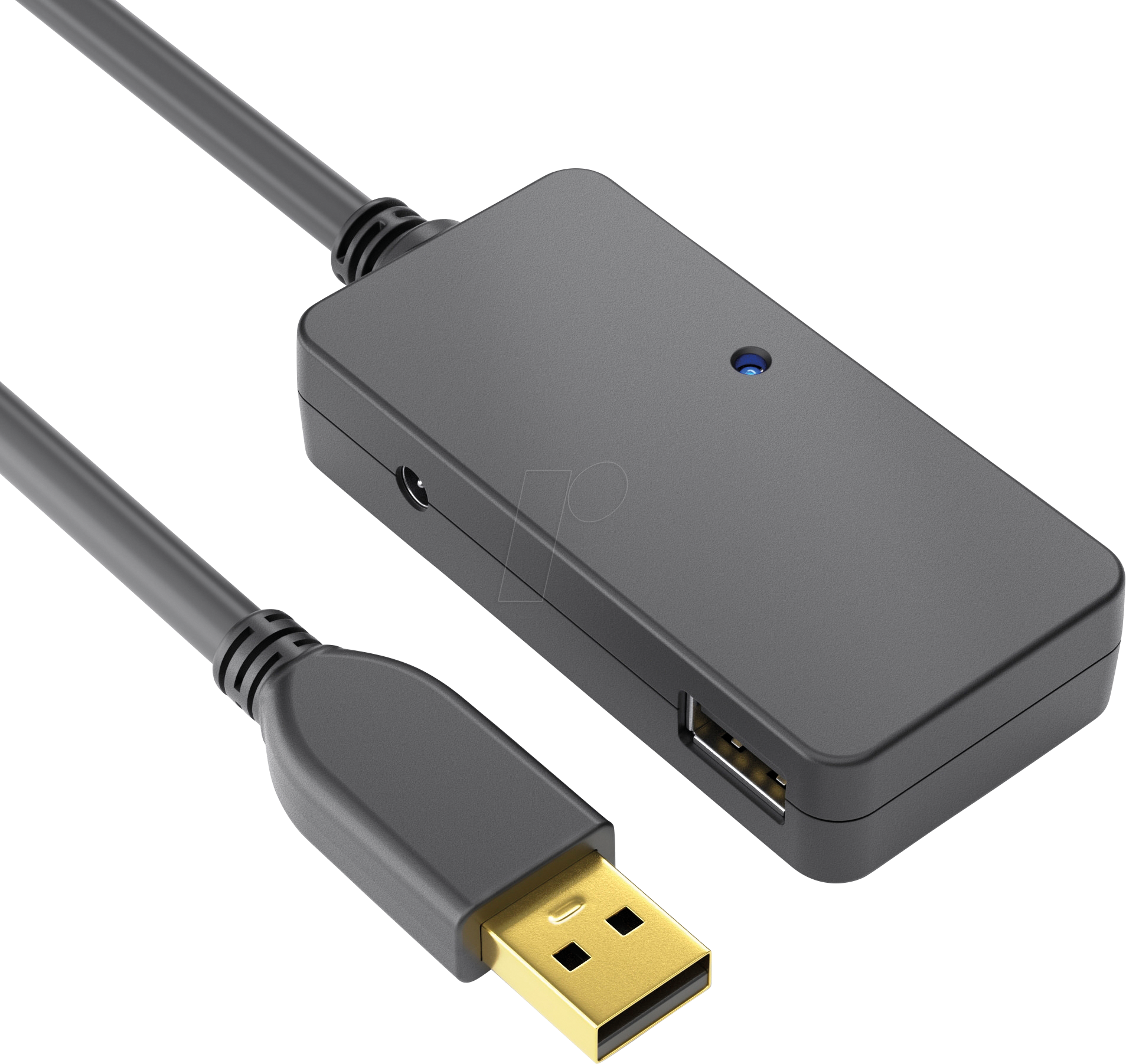 PURE DS2200-060 - Aktives USB 2.0-Kabel, A-Stecker > 4x A-Buchse, 6 m