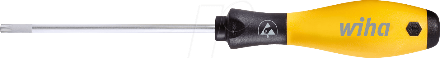 WIHA 31432 - ESD Schrabendreher SoftFinish®, TORX, T3