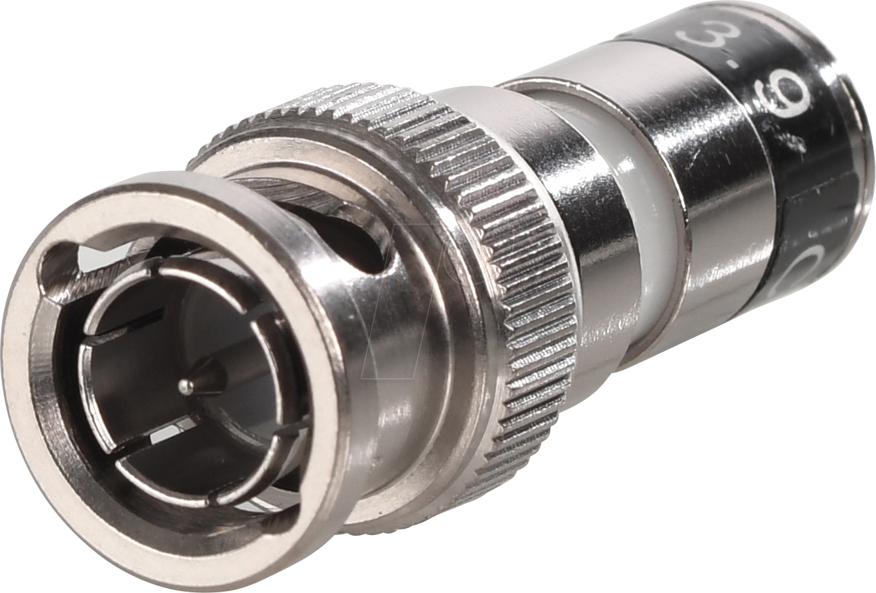 BNCM-59-CX3 3.9 - BNC Kompressionsstecker 75 Ohm